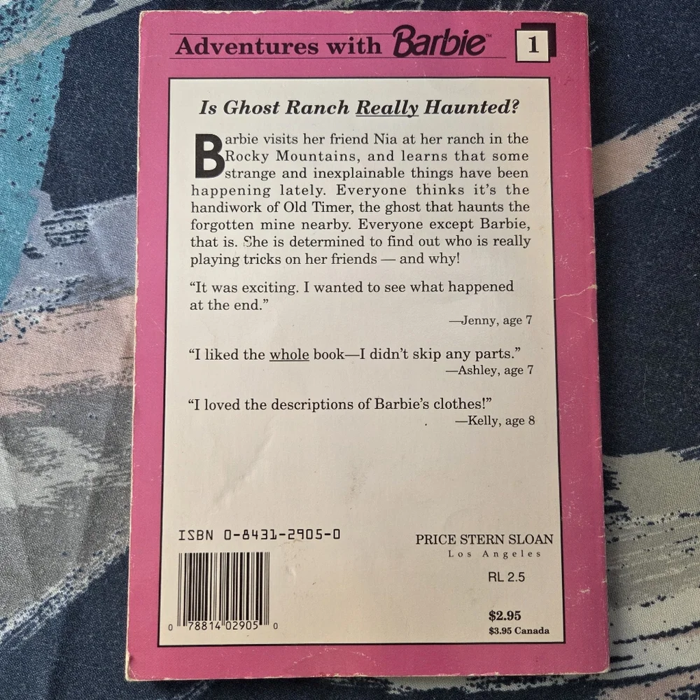 VTG Adventures With Barbie Books #1 & #10